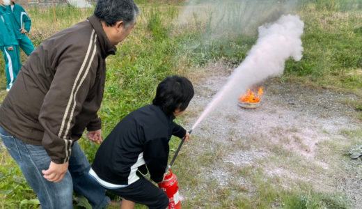 地域防災訓練